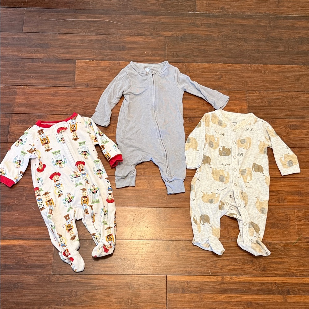 Assorted 0-3 month Baby Onesies